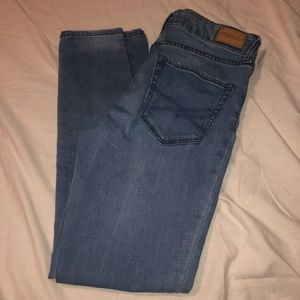 Aeropostale Light Wash High Waisted Jeggings